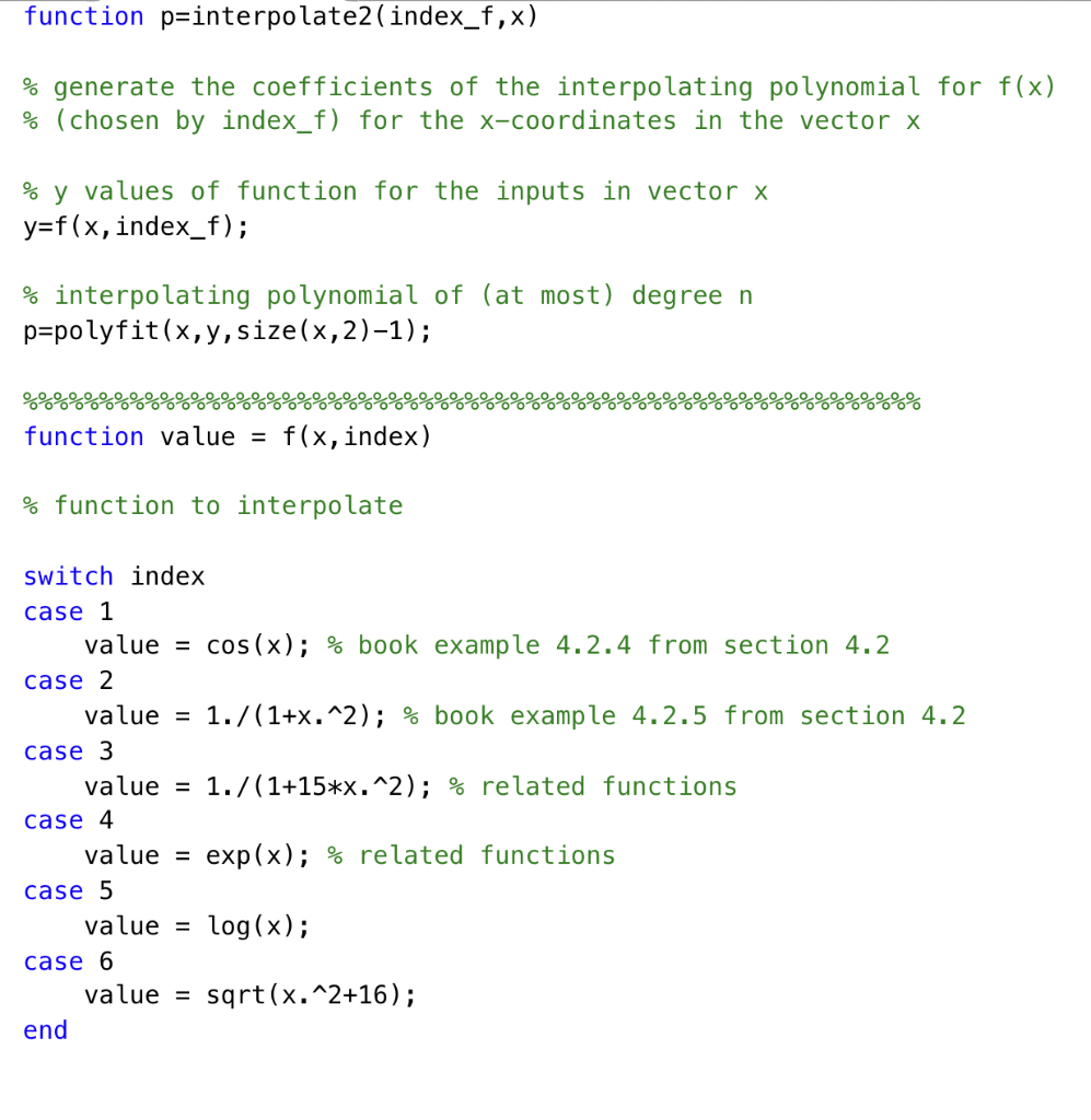 Solved == (6) Calculate the degree 6 near-minimax | Chegg.com
