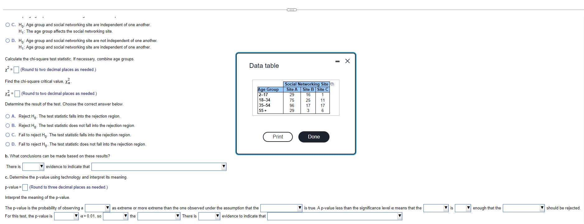 Solved Suppose a marketing research firm would like to | Chegg.com