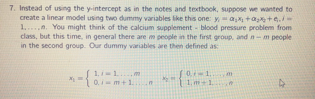 Solved Calculate the hat matrix by hand (without using | Chegg.com