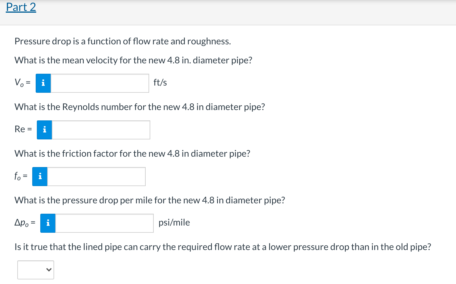 Solved Water flows at a rate of 1.7 ft3/s in an old, rusty | Chegg.com