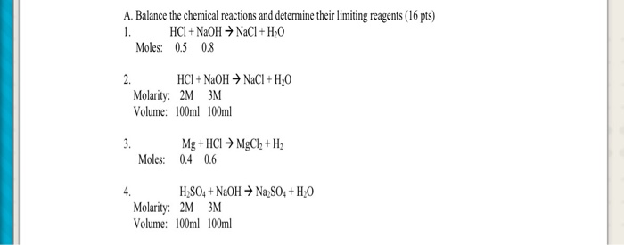 В схеме превращений hcl cucl2 nacl