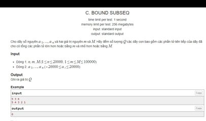 for an integer sequence a1, ... an, and two integer | Chegg.com