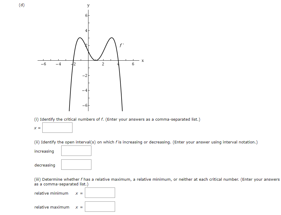 Solved Need help with this calculus problem. Please only | Chegg.com