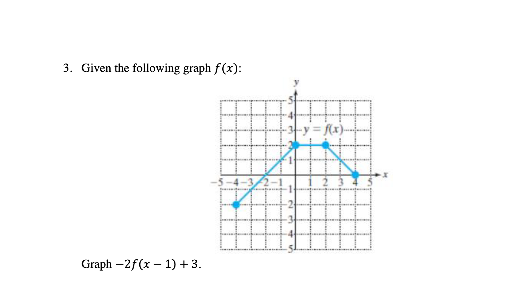 solved-3-given-the-following-graph-f-x-graph-2f-x-1-3-chegg