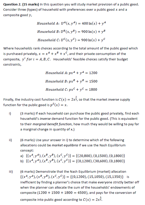Question 2 15 Marks In This Question You Will S Chegg Com