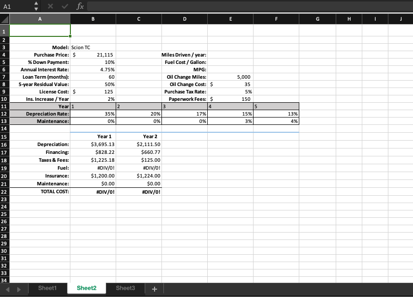 Points Possible Step Instructions Start Excel. Open | Chegg.com