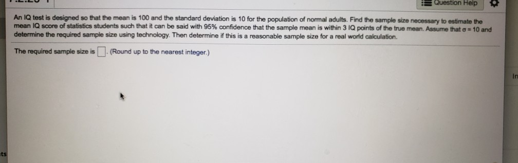 Solved Assume that we want to construct a confidence | Chegg.com