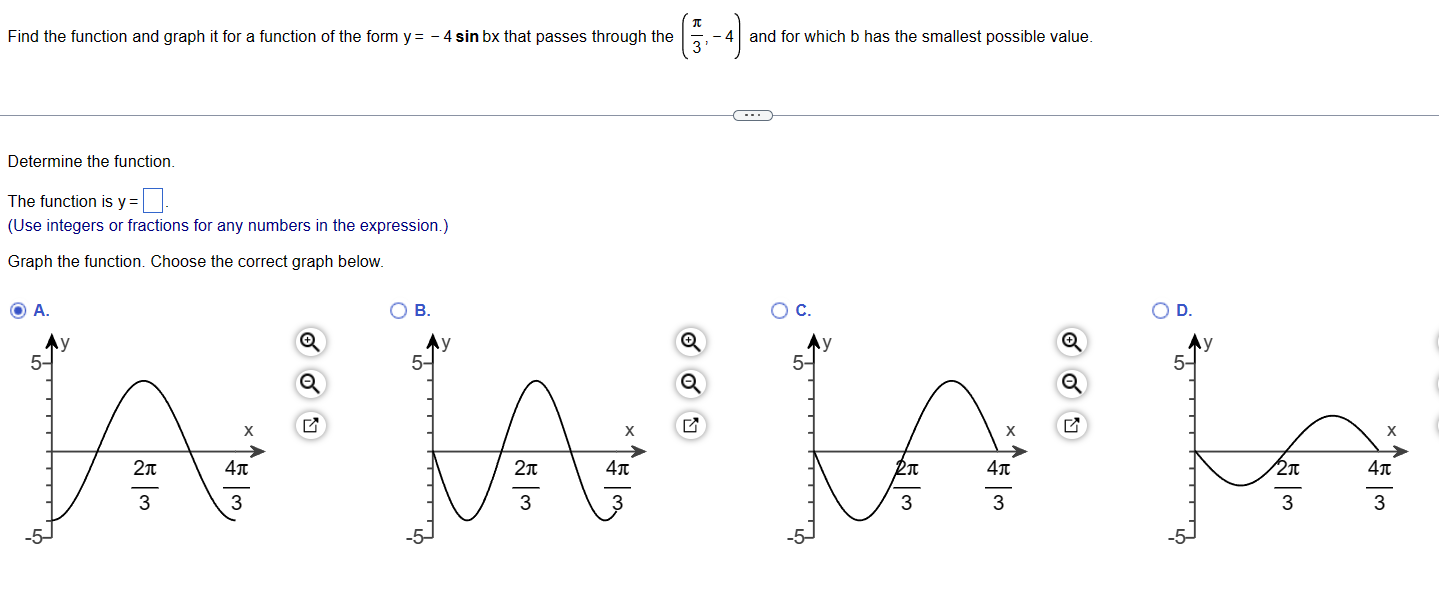 Fraction Function Graphically Solved The function is y=(Use integers or fractions for any | Chegg.com