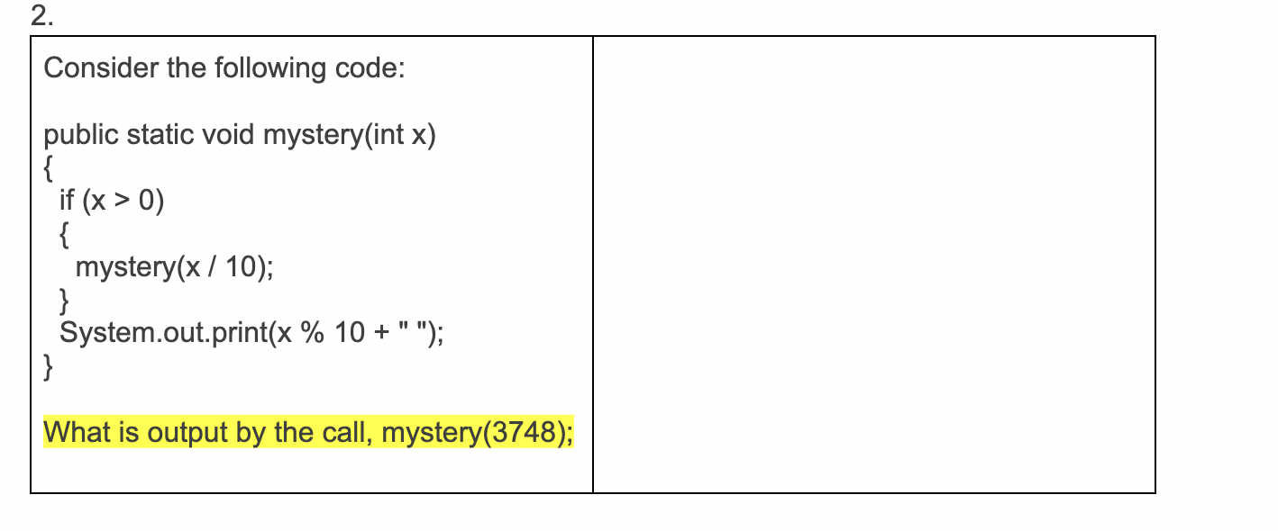 Solved Answer the following in a sheet of paper; the right | Chegg.com