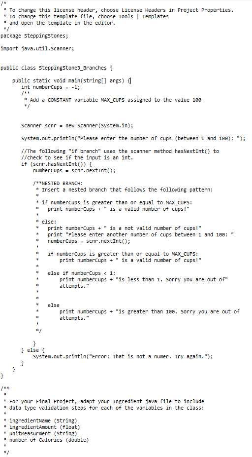 javanotes 9, section 3.1 -- blocks, loops, and... Solved Branches Overview: In this module, you have studied | Chegg.com