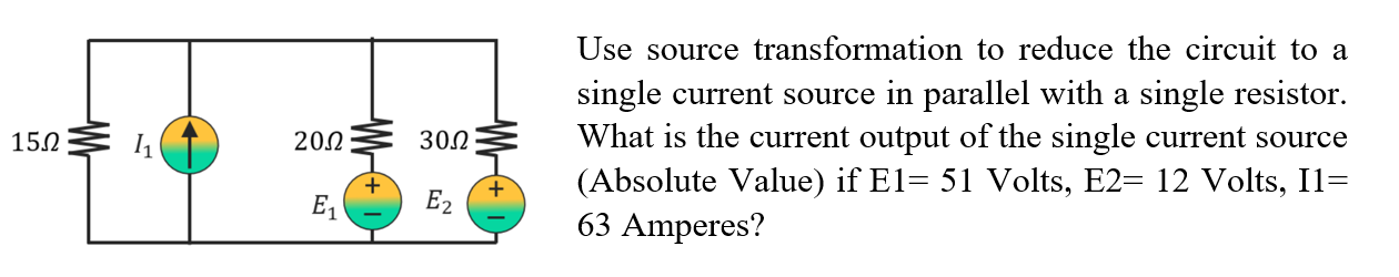 Solved 15.12 2012 3012 Use source transformation to reduce | Chegg.com