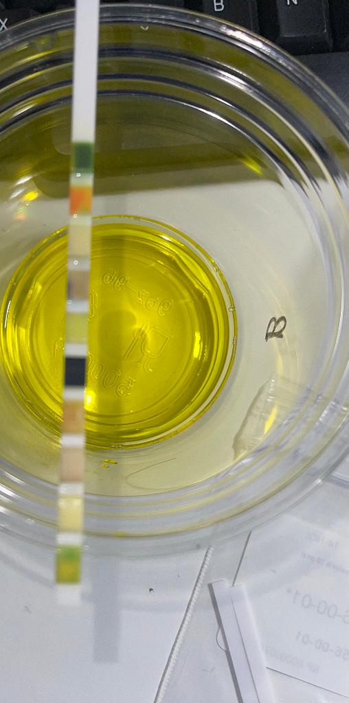 Solved Data Table: Simulated Urine Samples ( A, B, C, | Chegg.com