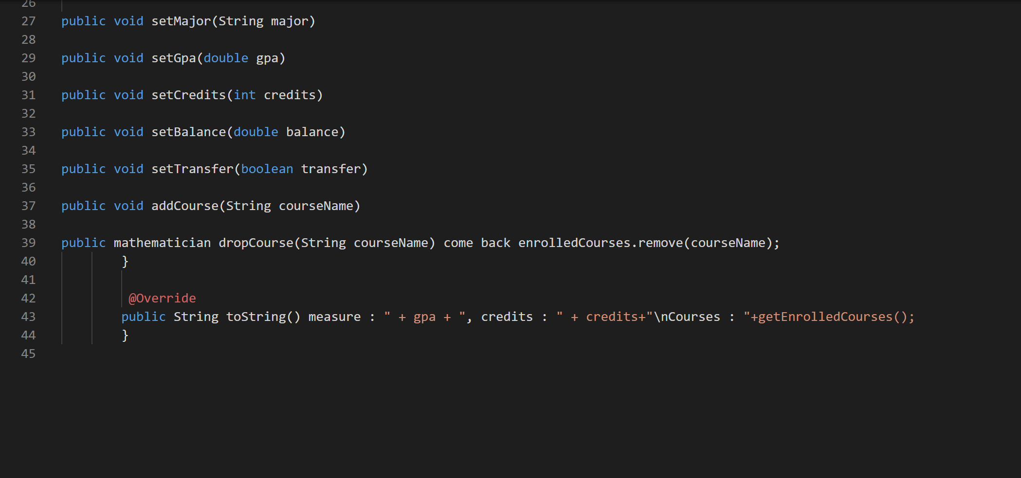 Solved Inheritance Part 1 *** Note: Please answer all parts | Chegg.com