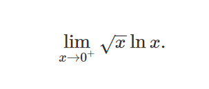 Solved lim və ln x In . 2+0+ | Chegg.com