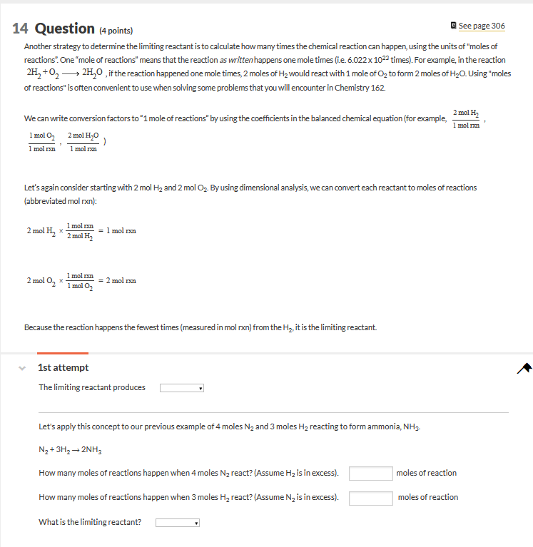 Solved 14 Question ( 4 points) Q See page 306 Another | Chegg.com
