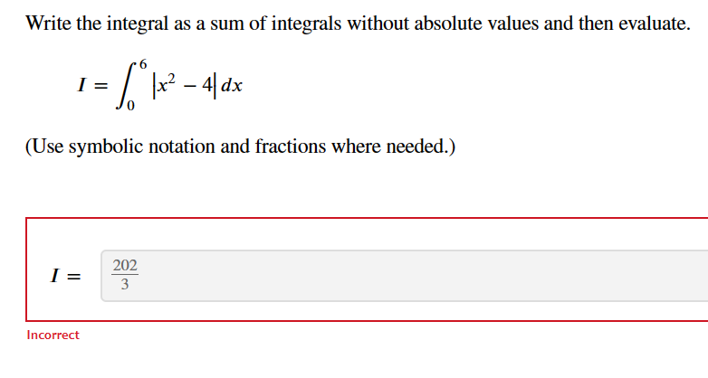 Solved Write the integral as a sum of integrals without | Chegg.com