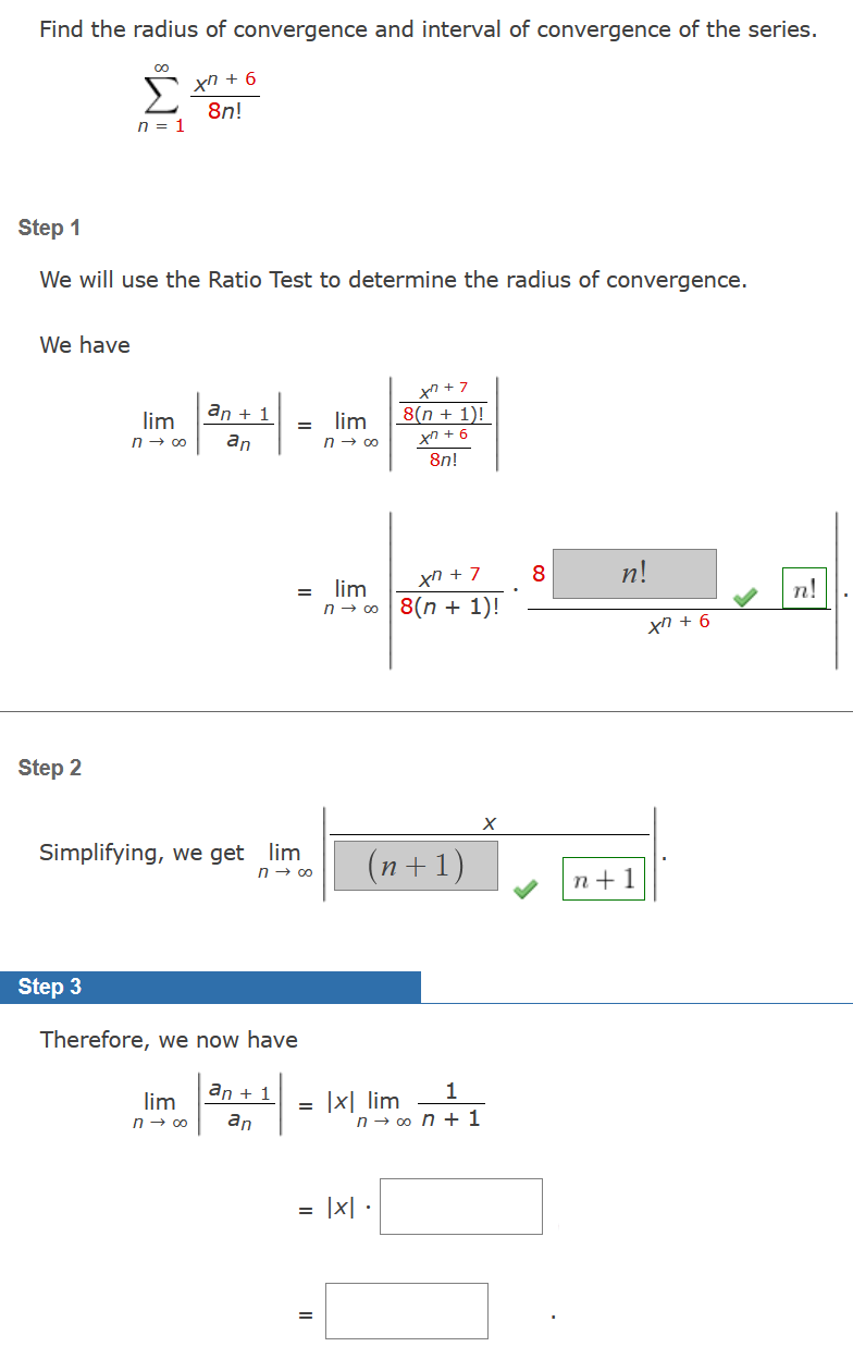 Solved Find the radius of convergence and interval of