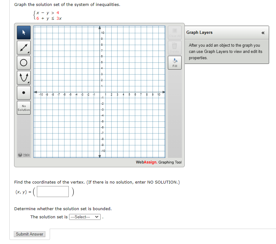 Solved Graph the solution set of the system of inequalities. | Chegg.com