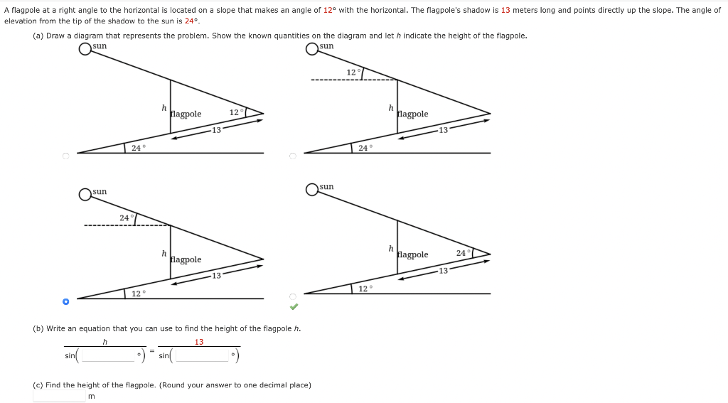 Solved A flagpole at a right angle to the horizontal is | Chegg.com