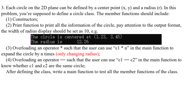 Solved Please solve this programing qestion in C++ | Chegg.com