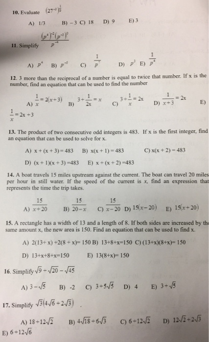 find the value of a 3 b 9 c 27 d 81