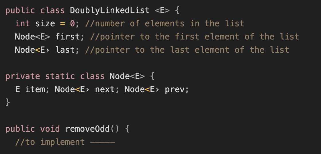 Solved Please help me implement this code in Java Write an | Chegg.com