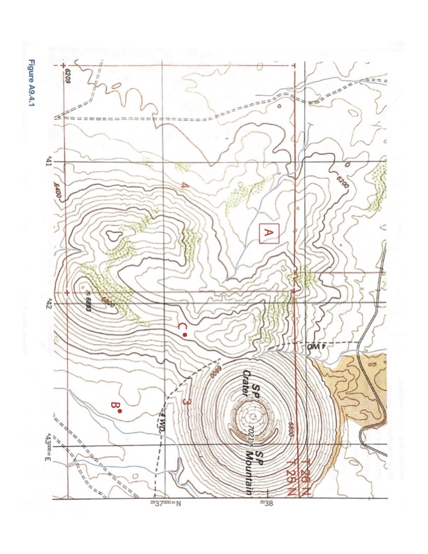 Solved 16. Recreate The Simplified Topographic Map Below | Chegg.com