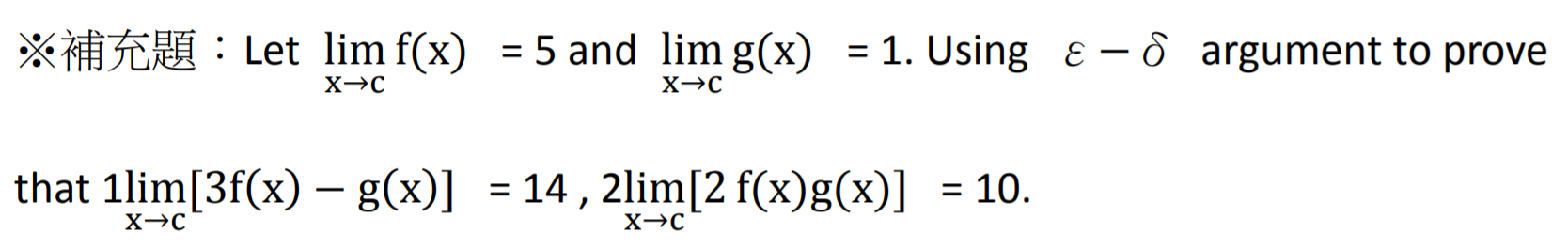 Solved X Let Lim F X 5 And Lim G X 1 Using E O A Chegg Com