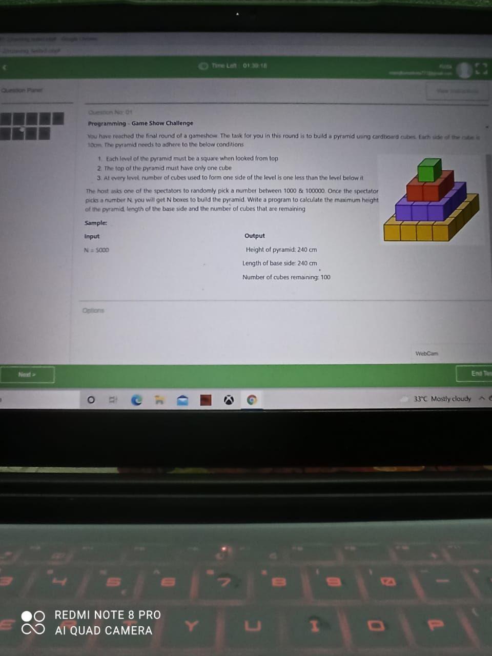 Solved Time Lot 01010 Creston Noron Programming Game Show | Chegg.com