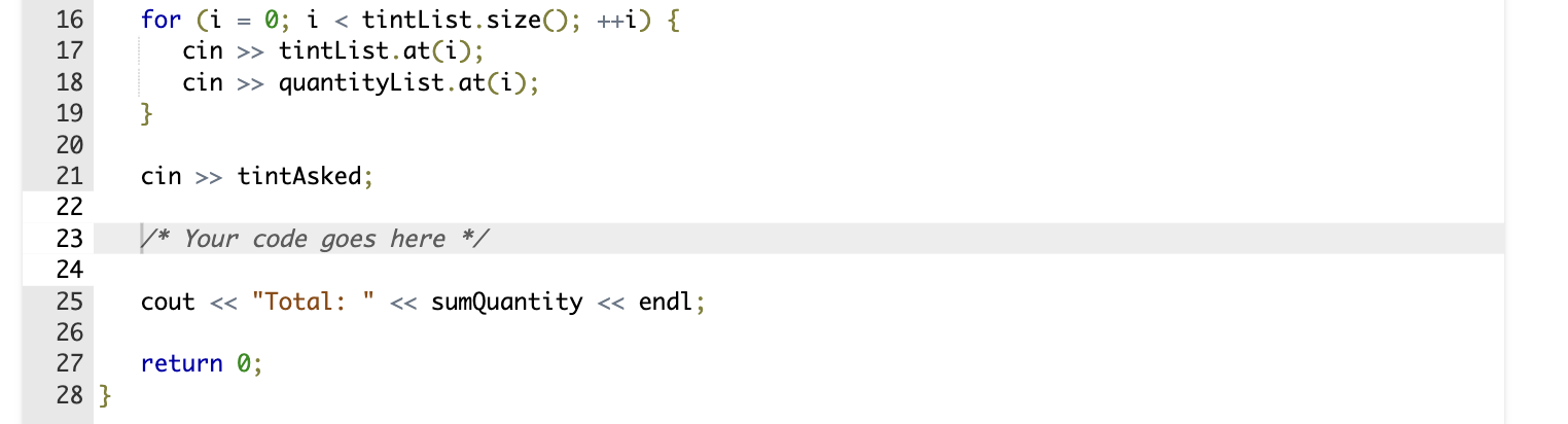 Solved Stuck on this- Integer numElements is read from | Chegg.com