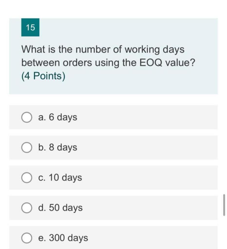Solved Answer questions 12 to 16 based on the following | Chegg.com