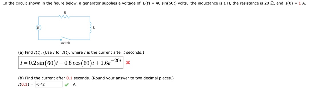 Solved In the circuit shown in the figure below, a generator | Chegg.com