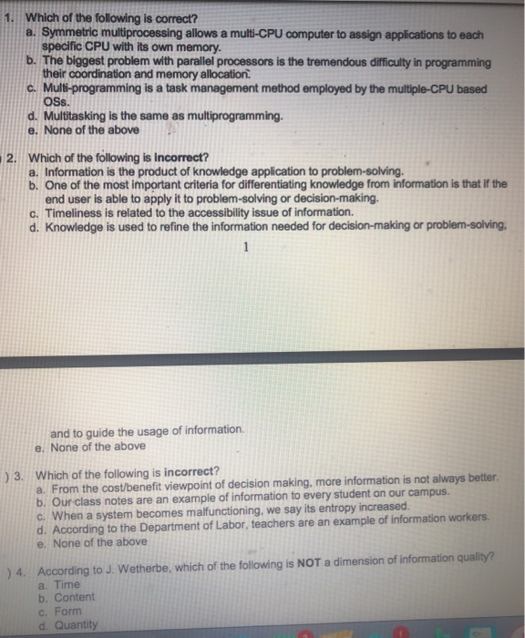 Solved Which of the following is correct? a. Symmetric | Chegg.com