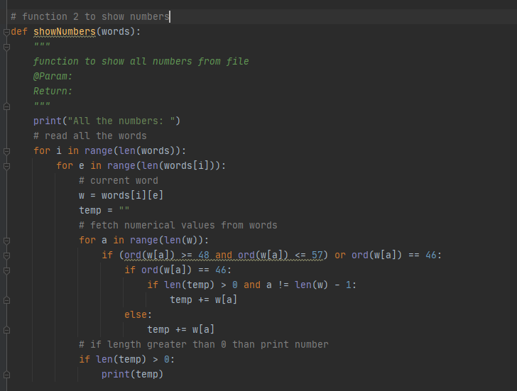 Solved The above function is made to read a text file(any | Chegg.com