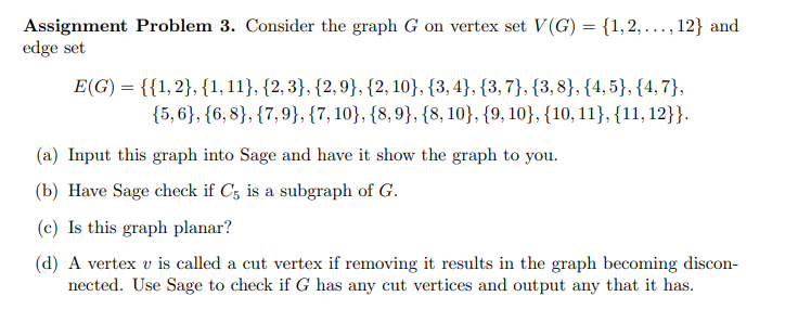 vertex assignment problem