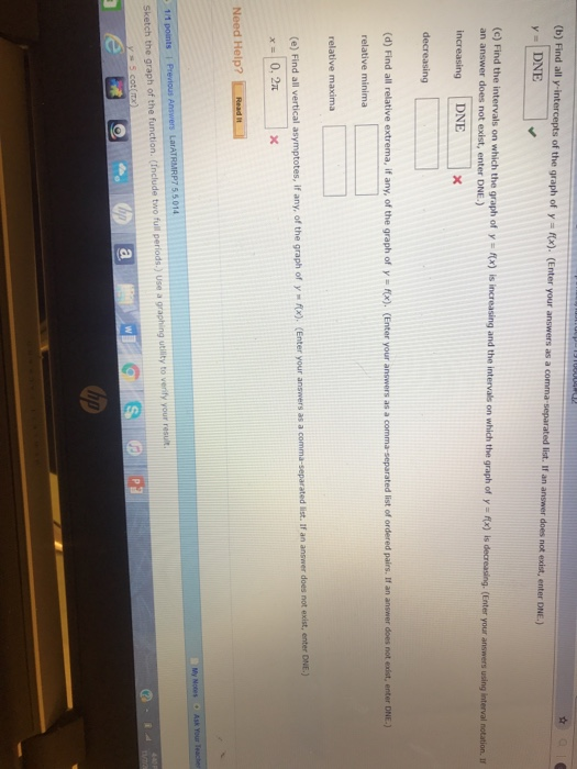 Solved Use the graph of the function to answer each | Chegg.com
