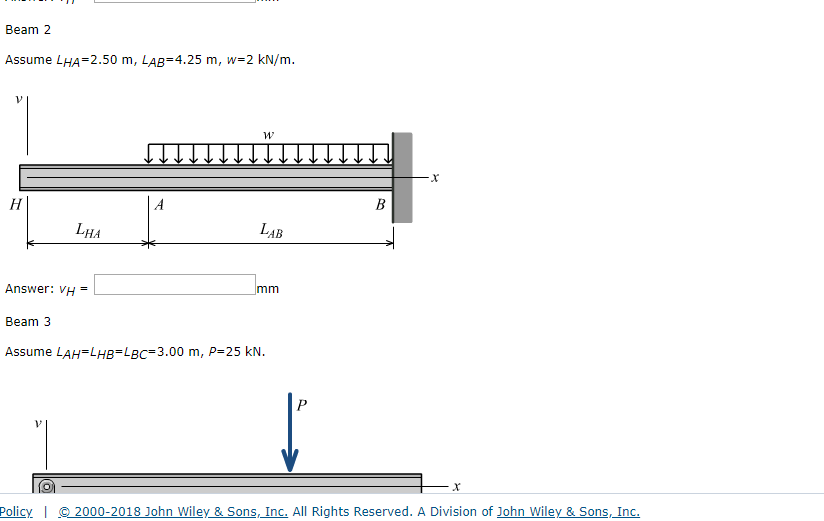 Solved P10.049 For The Beams And Loadings Shown, Determine | Chegg.com