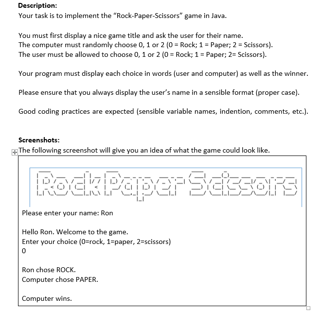 Solved Description: Your task is to implement the | Chegg.com