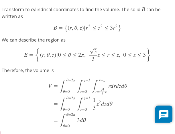 Solved Find The Volume Of The Solid B Where B = {(x, Y, Z)| | Chegg.com