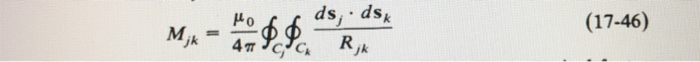 Solved 17-18 Use (17-46) To Find The Mutual Inductance Of | Chegg.com