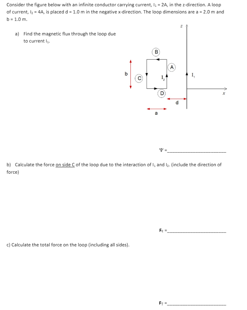 Solved Consider The Figure Below With An Infinite Conductor | Chegg.com