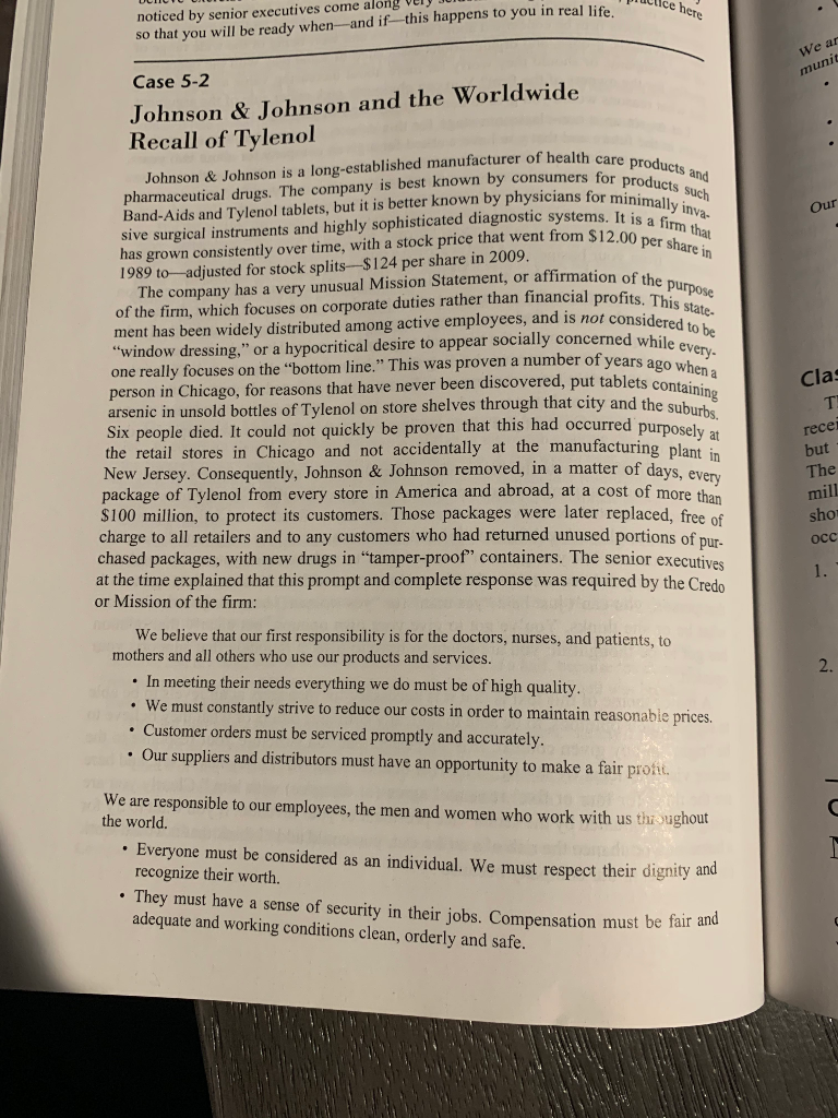 Solved Lice Here Noticed By Senior Executives Come Along Chegg Com