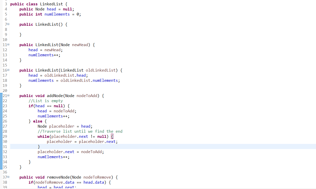 Solved How do I modify the add Node method and Node class to | Chegg.com