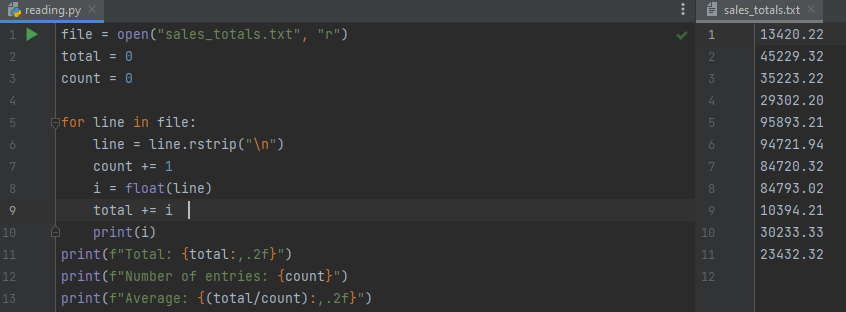 Solved Use Practice 2 Program - Reading Files as a start. | Chegg.com