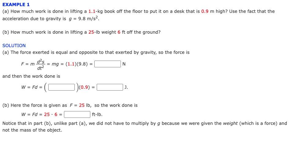 Solved (a) How much work is done in lifting a 1.1-kg book | Chegg.com