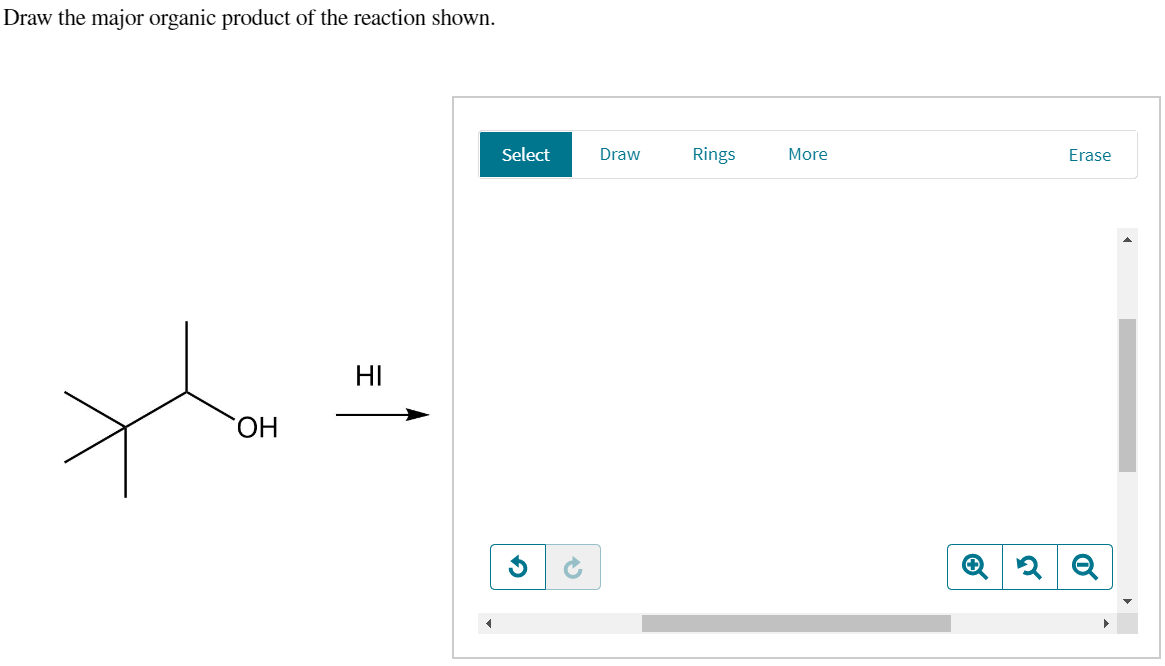 [Solved] Draw the major organic product of the reaction&nbs