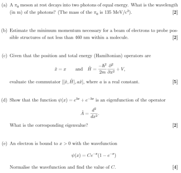 Solved (a) A To Meson At Rest Decays Into Two Photons Of | Chegg.com