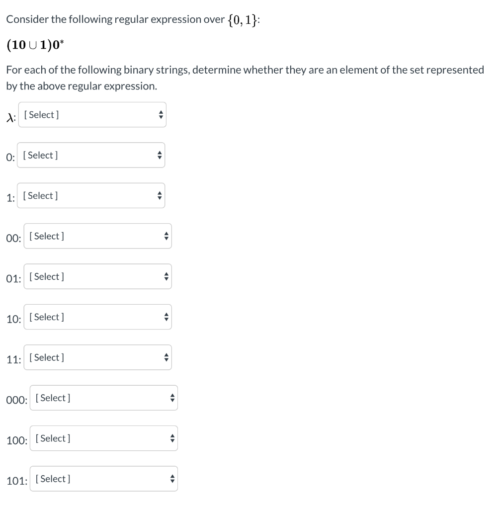 Solved Consider The Following Regular Expression Over {0,1}: | Chegg.com