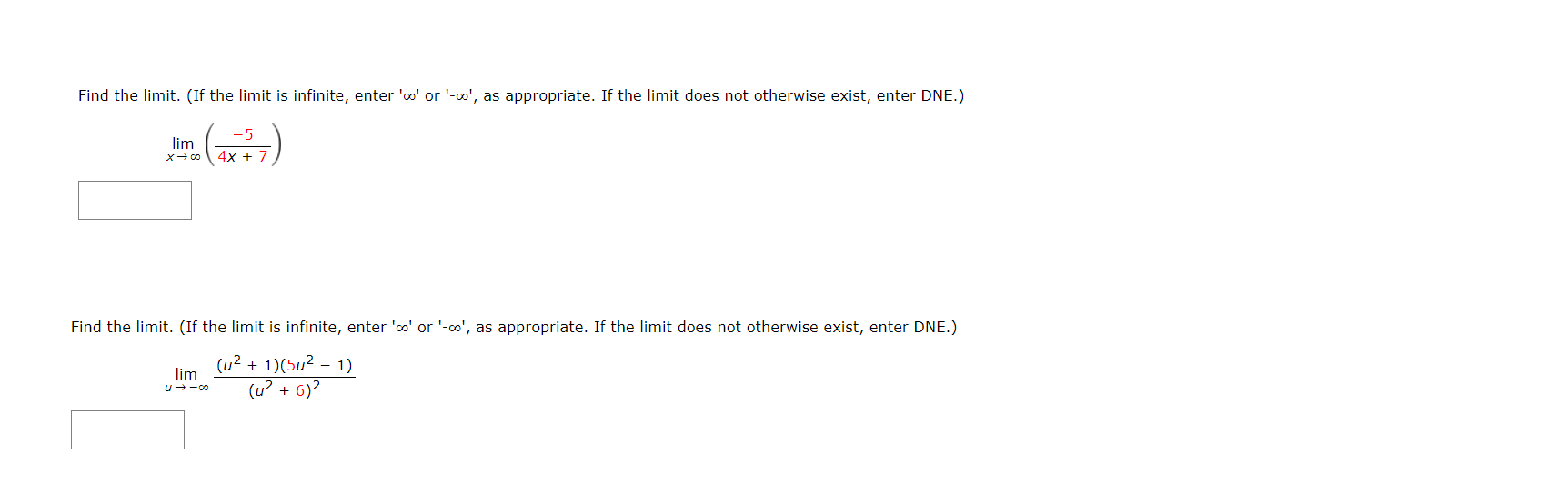 Find the limit chegg