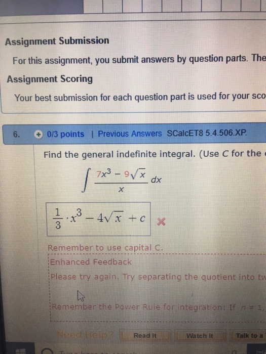 Solved signment Submission or this assignment, you submit | Chegg.com